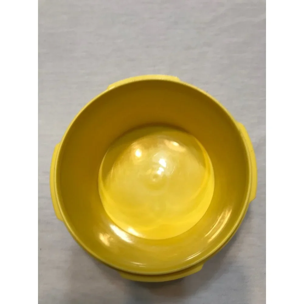 Vintage 1980’s 2 pc. Yellow Tupperware